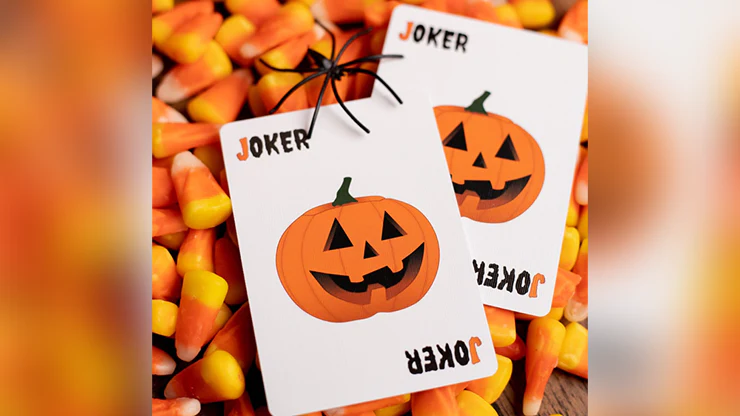 Carvers v2 Pumpkin Playing Cards USPCC - Image 7