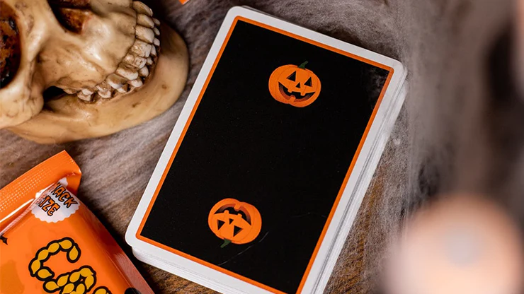 Carvers v2 Pumpkin Playing Cards USPCC - Image 9