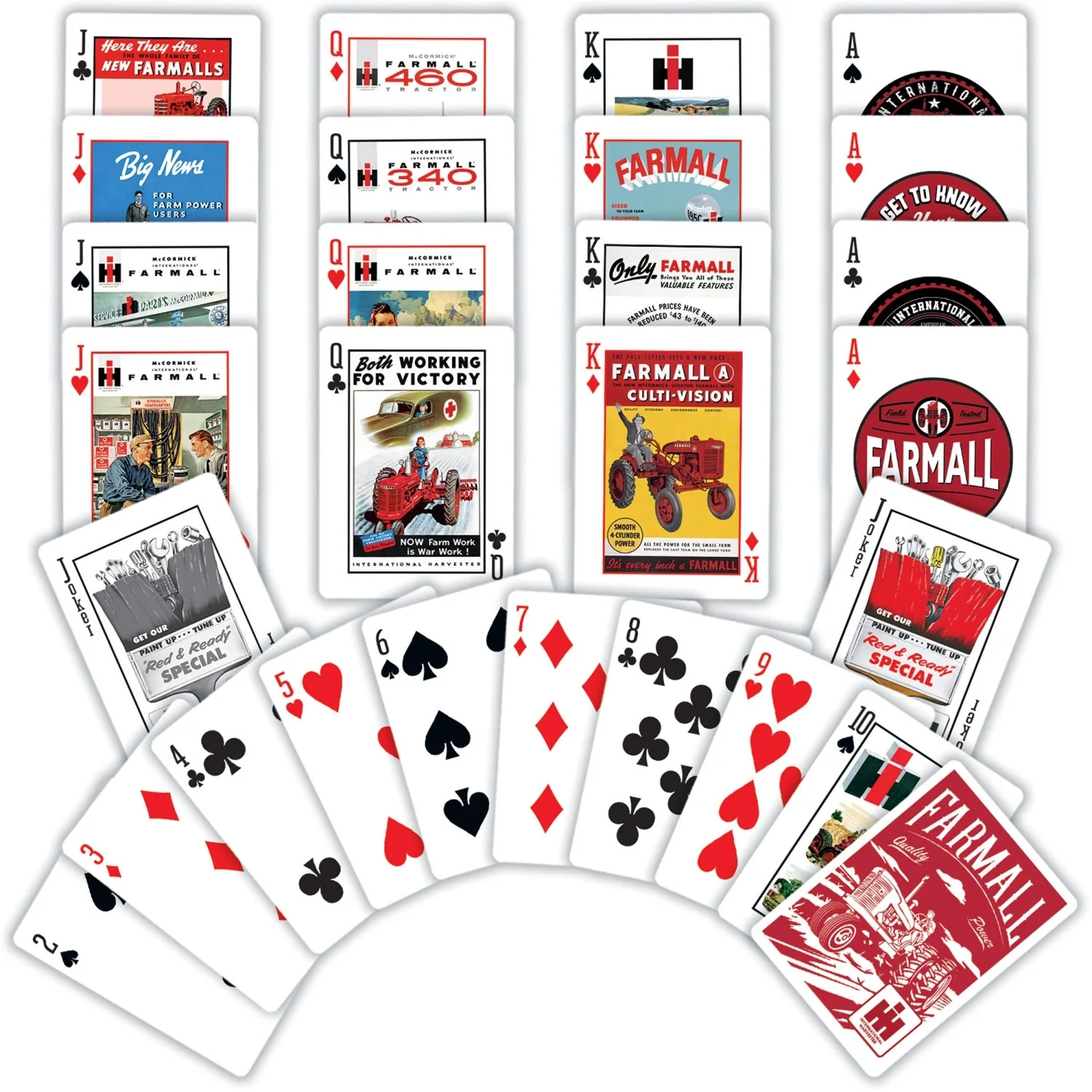 Case IH Farmall Playing Cards - Officially Licensed Collectible - Image 2