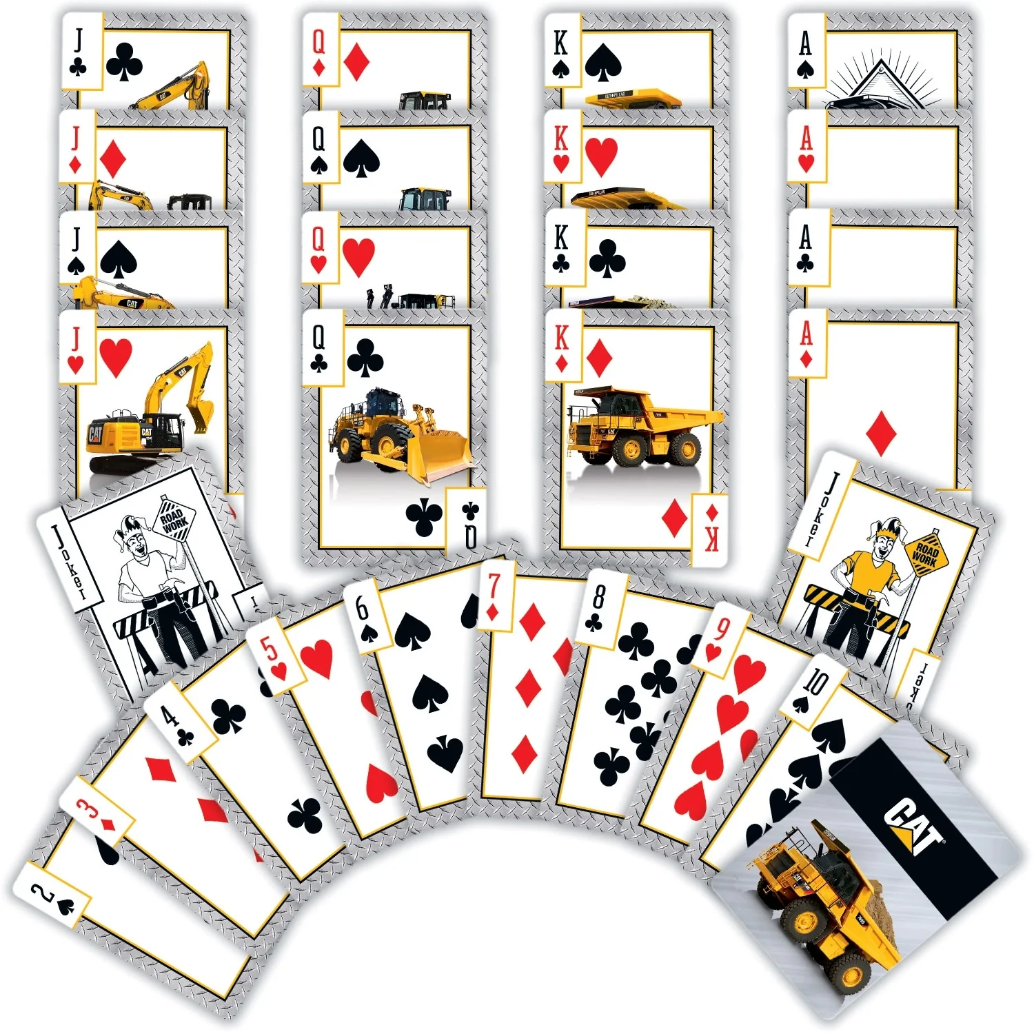 CAT Caterpillar Playing Cards - Officially Licensed - Image 2
