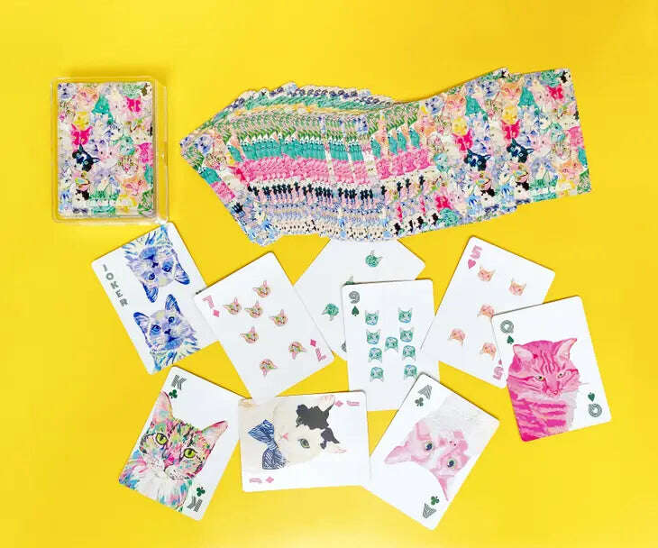 Cat Playing Cards - Image 3