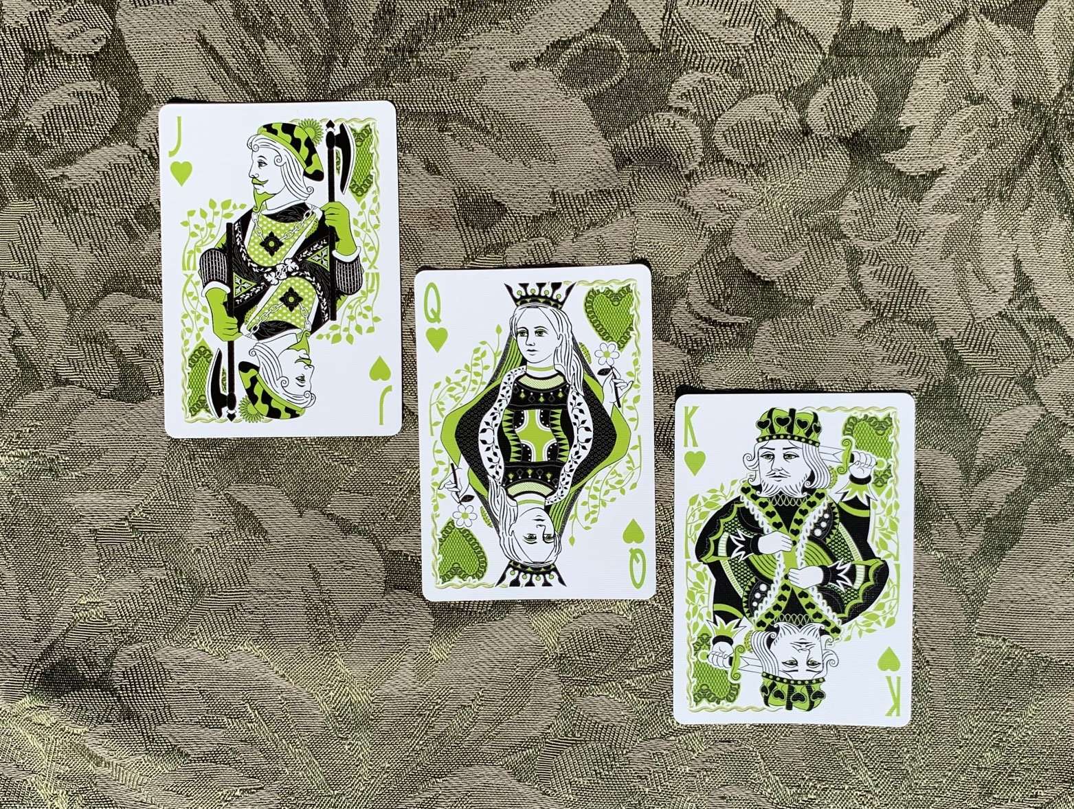 Caterpillar Bicycle Playing Cards - Image 10
