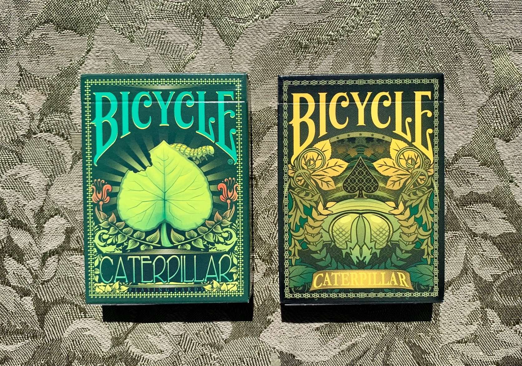 Caterpillar Gilded Bicycle Playing Cards - Image 6