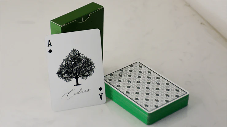 Cedars Gilded Playing Cards WJPC - Image 3
