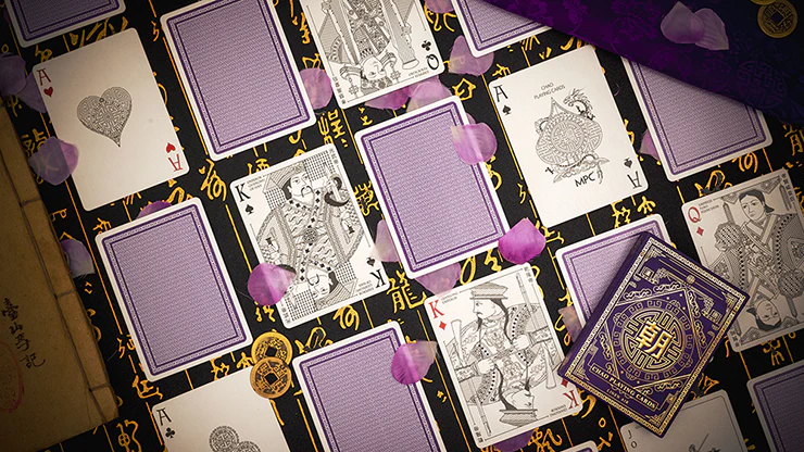 Chao Purple Playing Cards MPC - Image 3