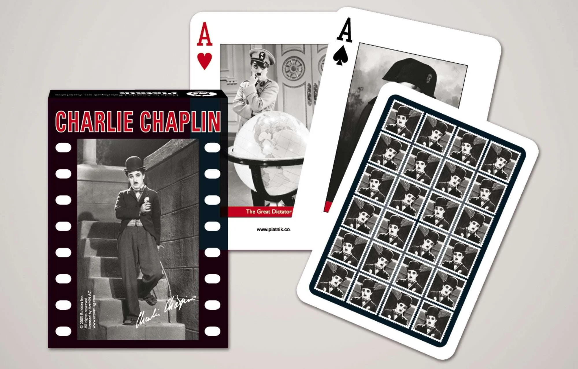 Charlie Chaplin Playing Cards Piatnik - Image 2