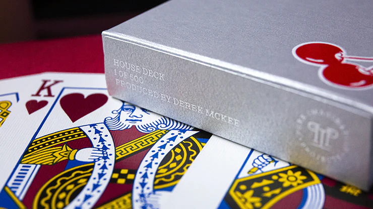 Cherry Casino House Deck McCarran Silver Playing Cards USPCC - Image 6