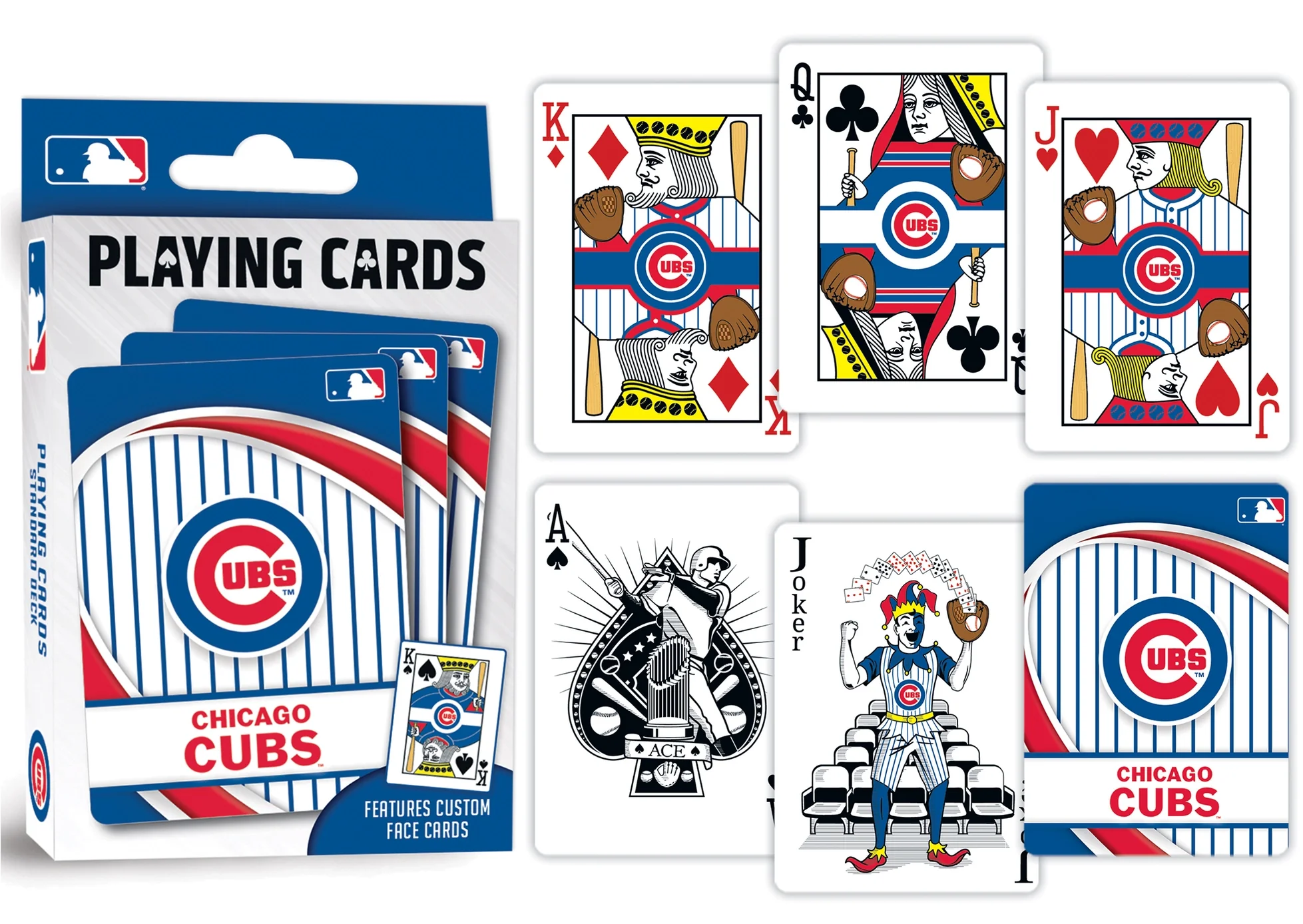 Chicago Cubs Playing Cards by Masterpieces - Image 3