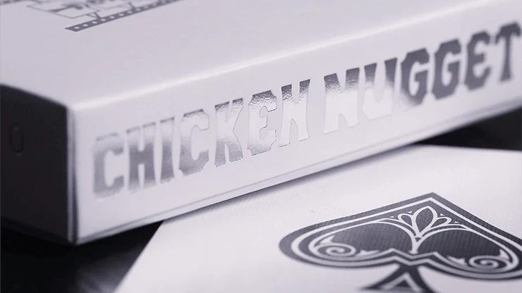 Chicken Nugget White Playing Cards HCPC - Image 4