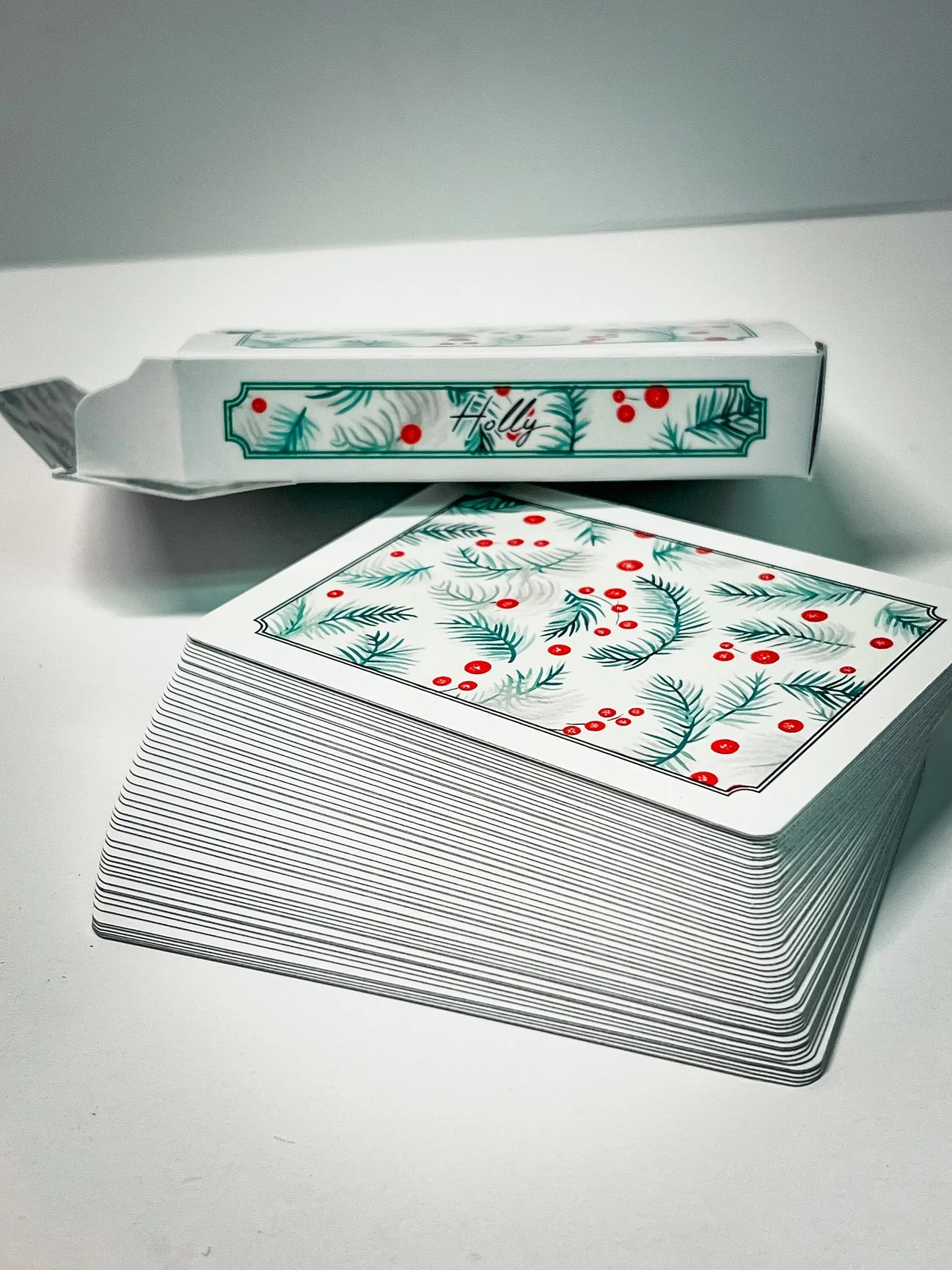 Christmas Holly Playing Cards - Image 9
