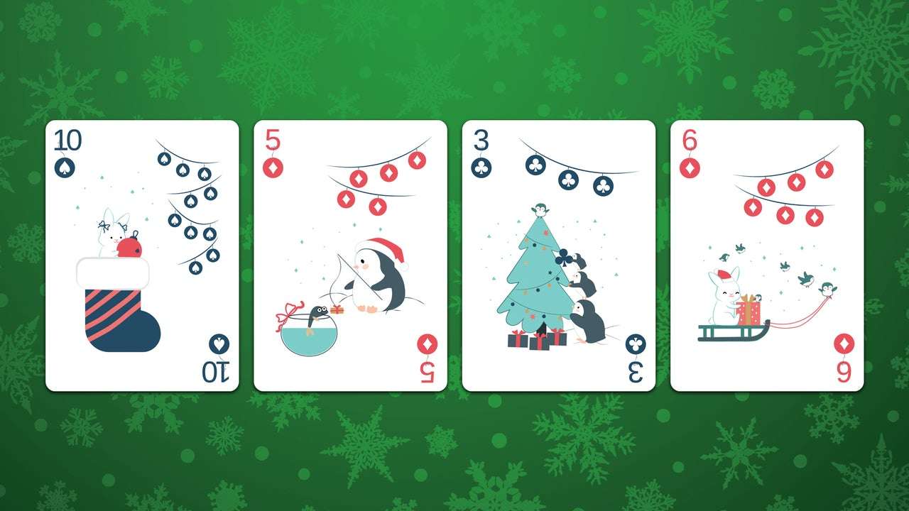 Christmas Ornament Playing Cards USPCC - Image 4