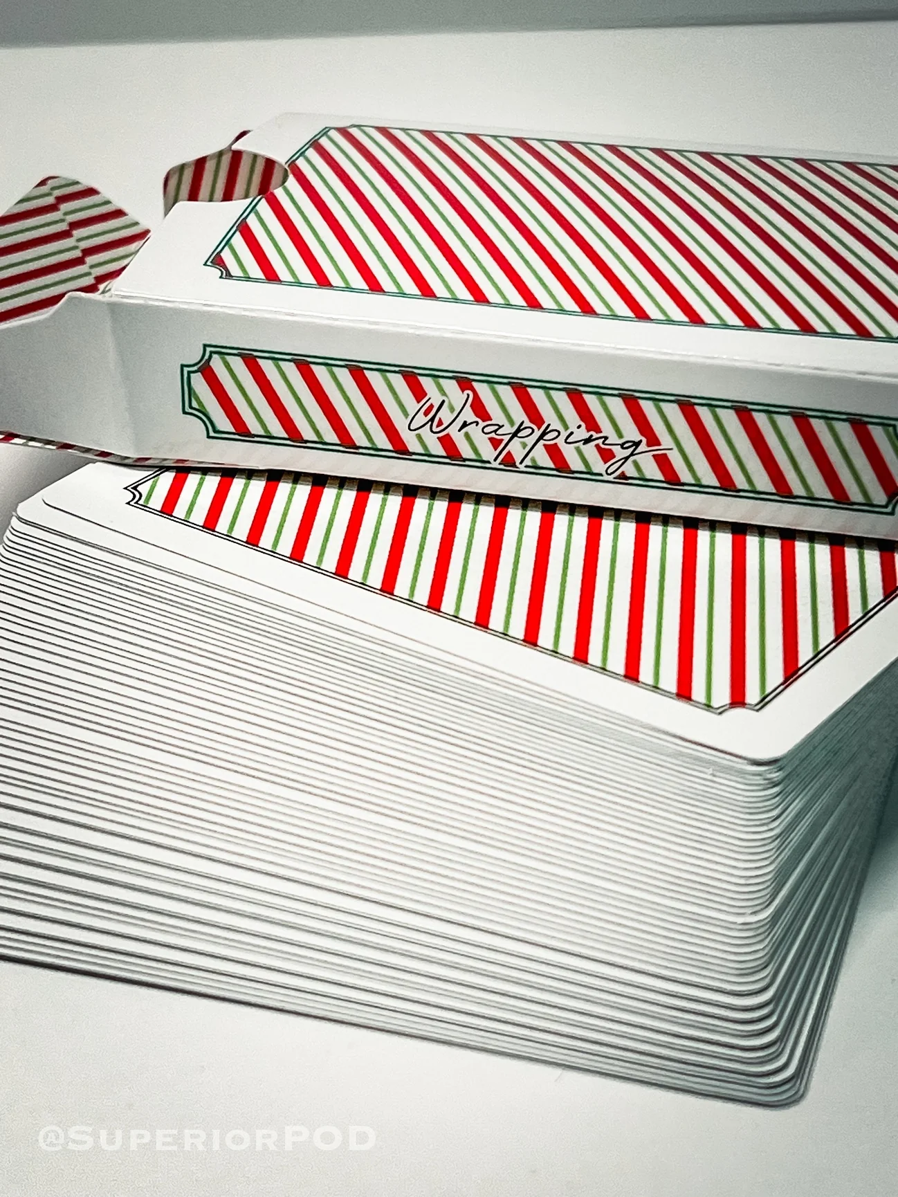 Christmas Wrapping Playing Cards - Image 8
