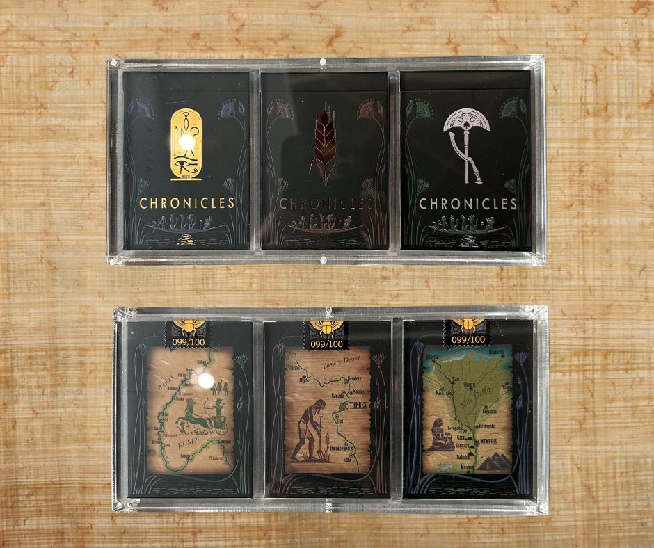 Chronicles Egypt: Exclusive Gilded Decks with Matching Numbered Seals - Image 2