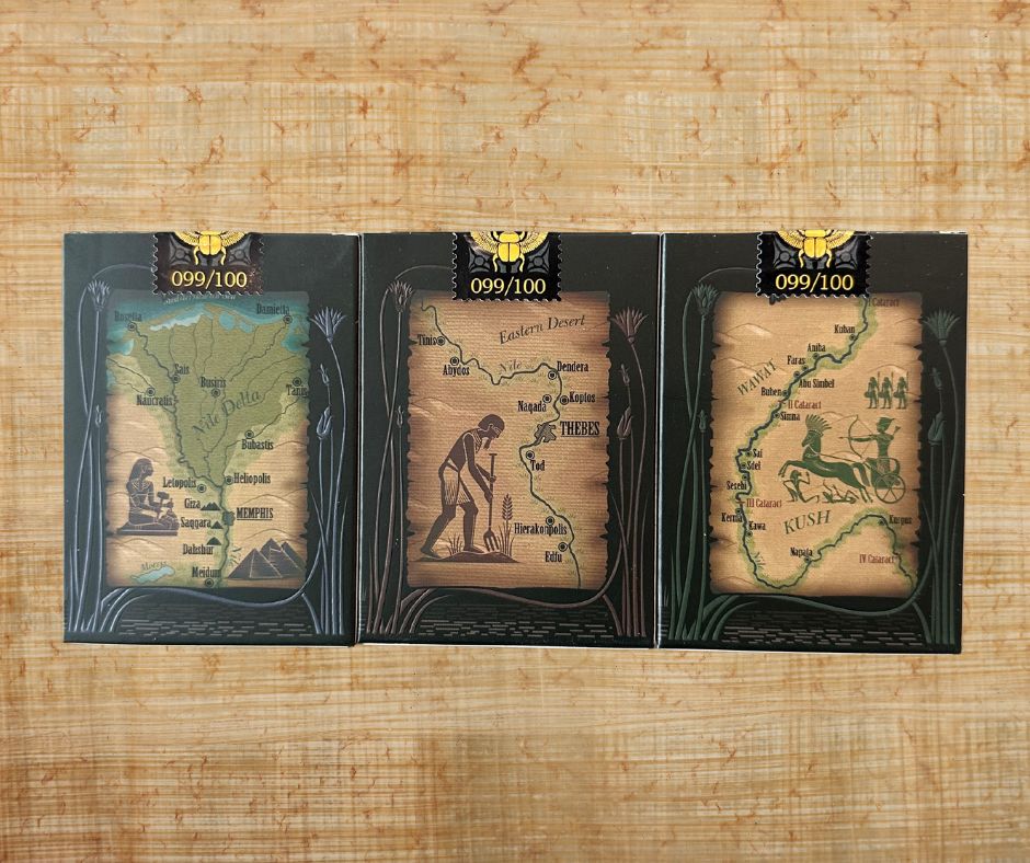 Chronicles Egypt: Exclusive Gilded Decks with Matching Numbered Seals - Image 3