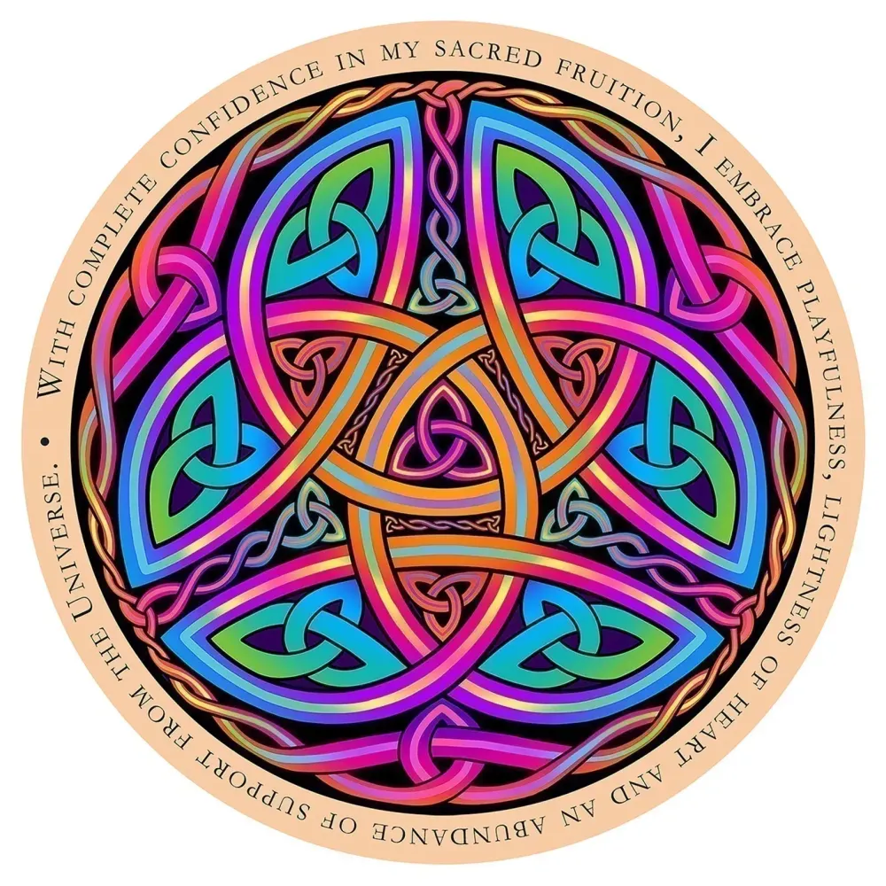 Circles of Healing Cards Blue Angel - Image 2