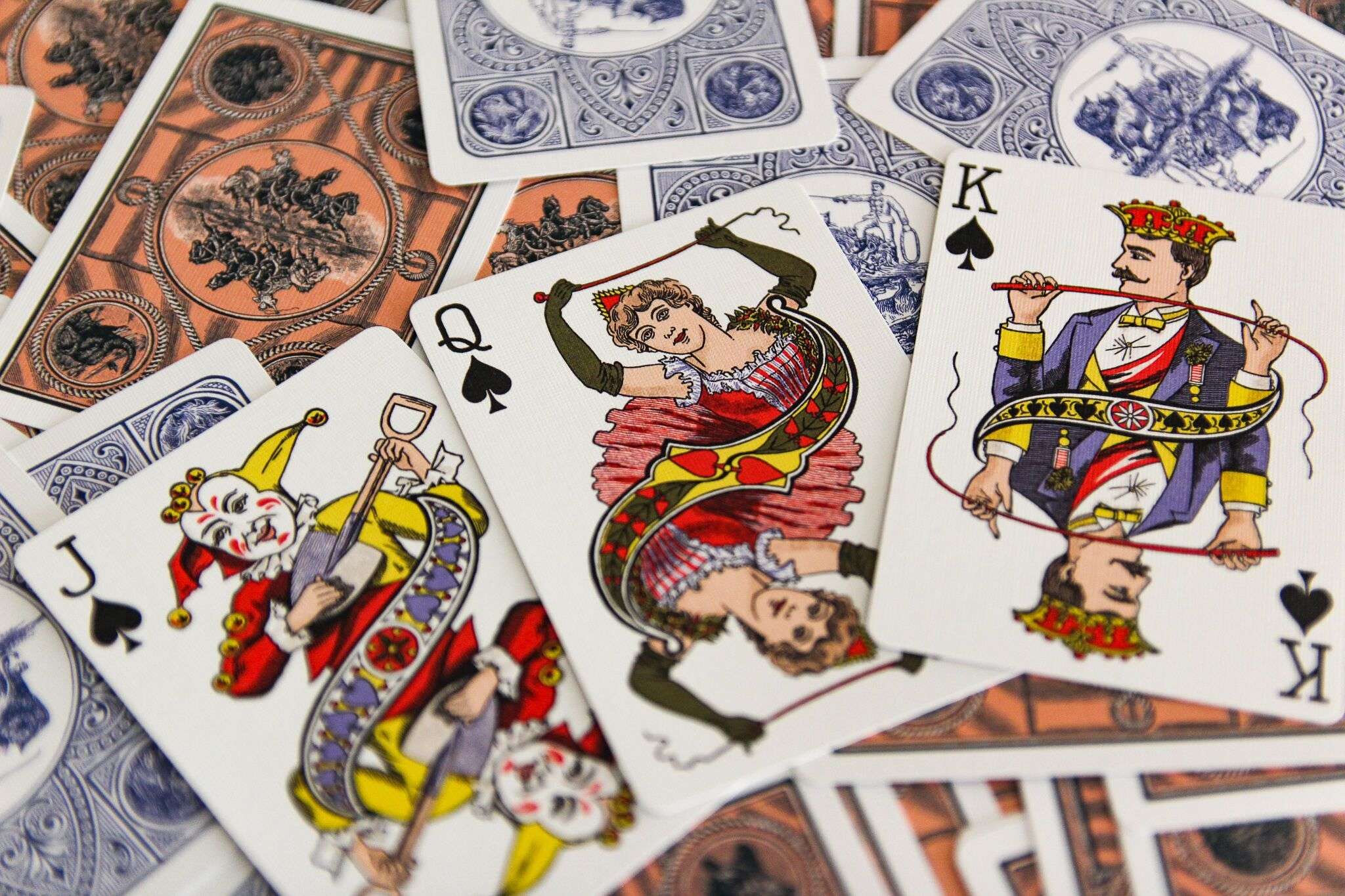 Circus Reproduction Gilded Playing Cards USPCC - Image 13