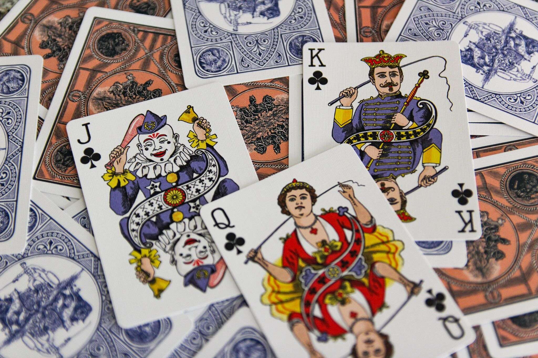 Circus Reproduction Gilded Playing Cards USPCC - Image 14