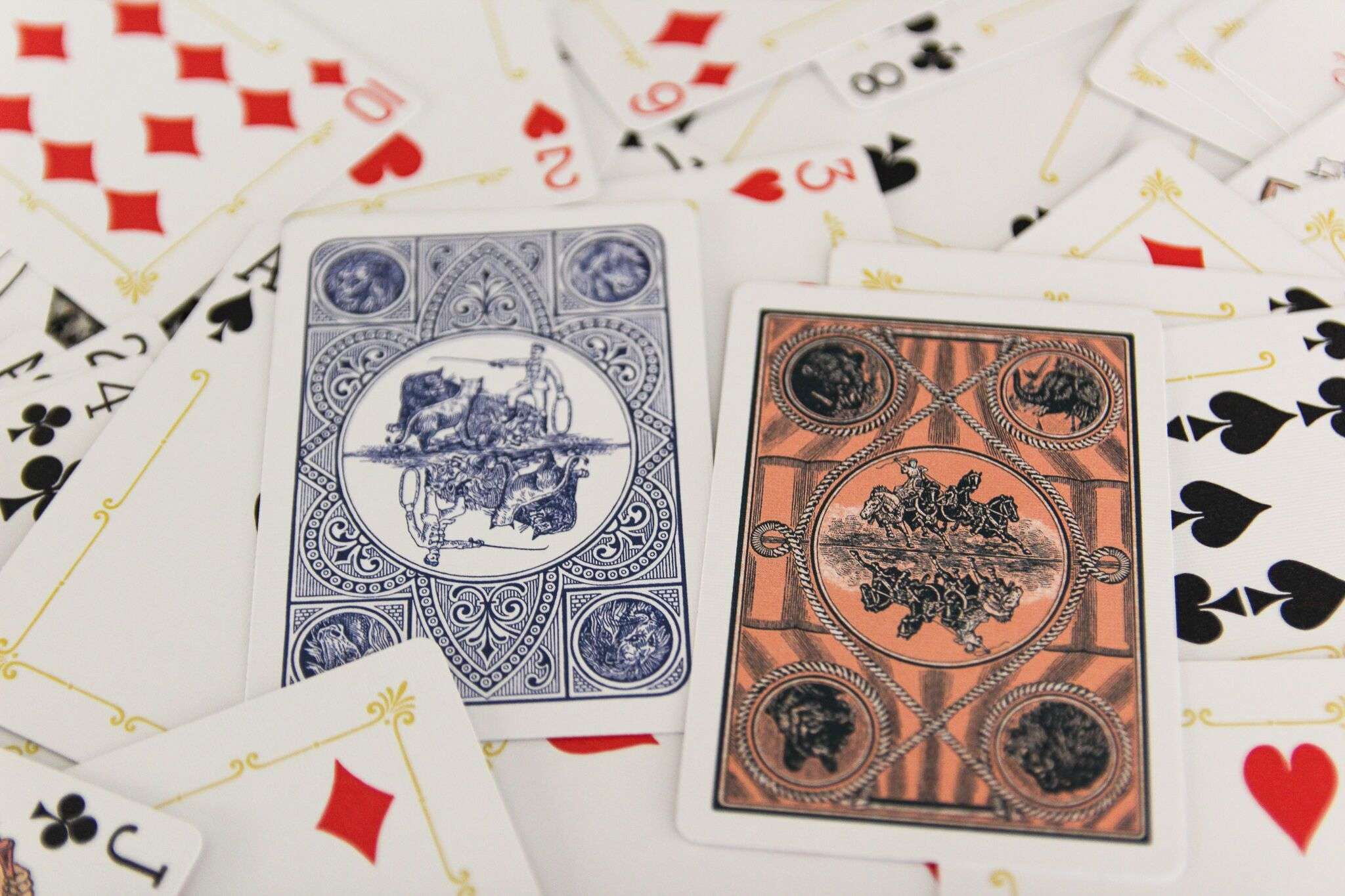 Circus Reproduction Gilded Playing Cards USPCC - Image 6