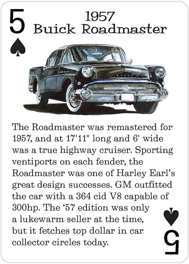 Classic American Rides Playing Cards USGS - Image 10