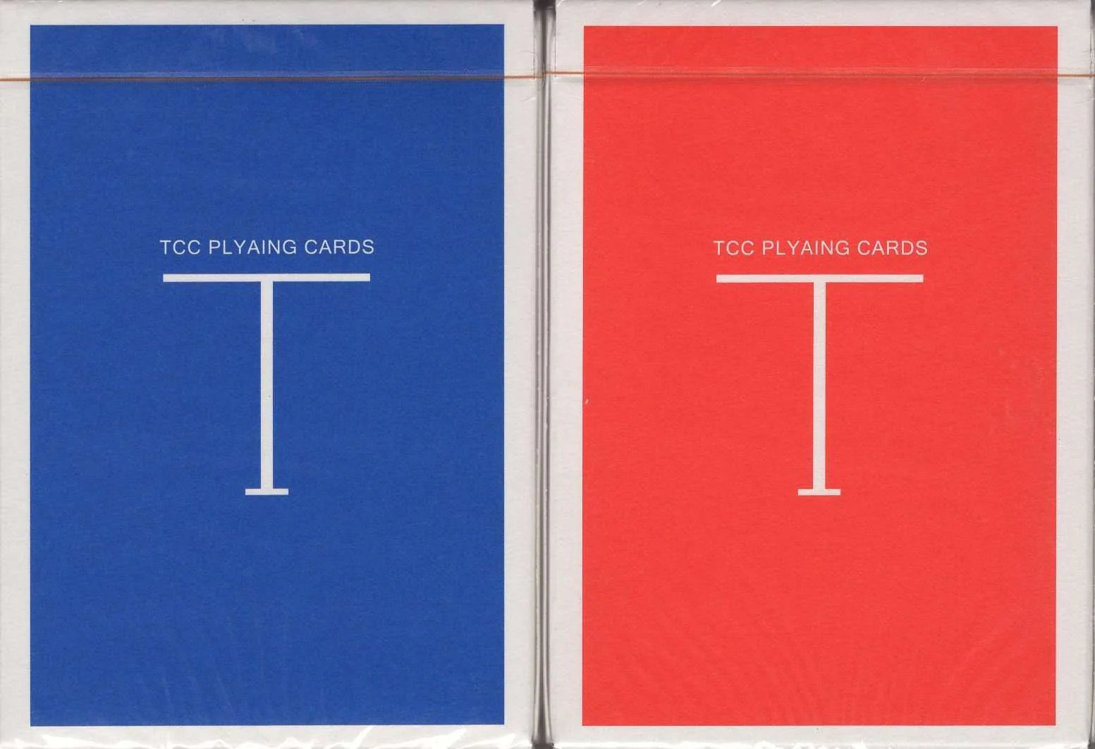 Classic T Playing Cards TCC - Blue & Red