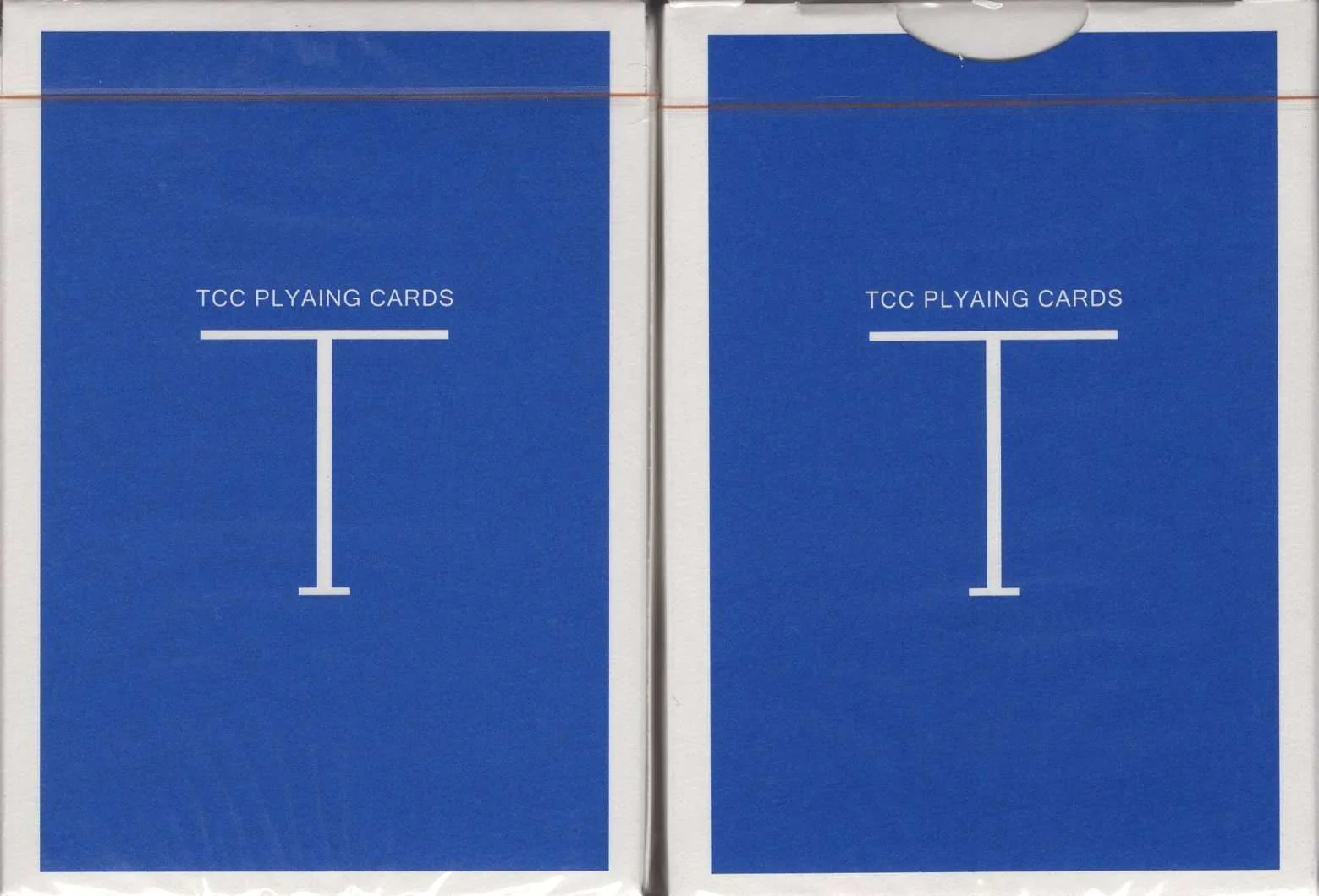 Classic T Playing Cards TCC - Blue & Red - Image 2