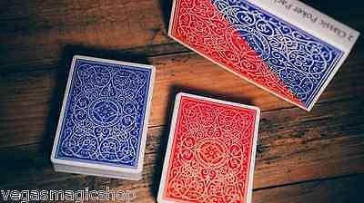 Classic Twins Red & Blue 2 Deck Set Playing Cards - Image 6