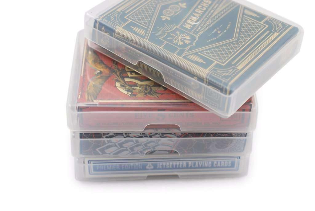 Clear Plastic Box for Regular Sized Playing Cards - Image 3