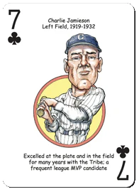 Cleveland Baseball Heroes Playing Cards - Image 2
