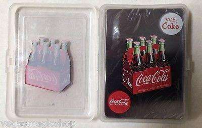 Coca-Cola Coke Clear Plastic Playing Cards Deck - Image 2