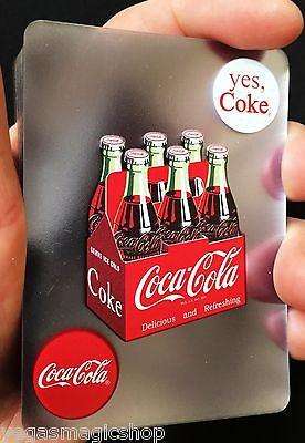 Coca-Cola Coke Clear Plastic Playing Cards Deck - Image 7
