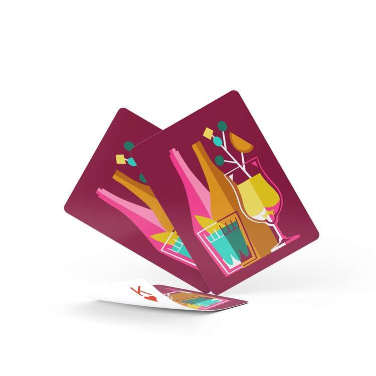 Cocktail Concoctions Plastic Playing Cards 2 Deck Set - Image 5