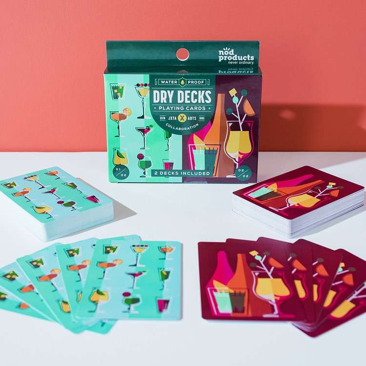 Cocktail Concoctions Plastic Playing Cards 2 Deck Set - Image 9