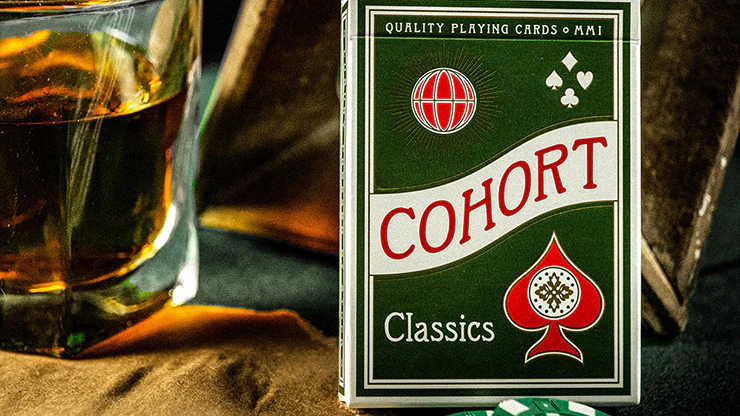 Cohort Green Marked Playing Cards Cartamundi - Image 7
