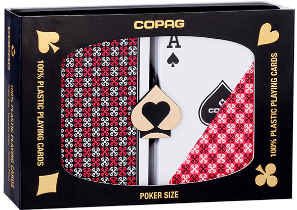 Copag Master Plastic Playing Cards 2 Deck Set