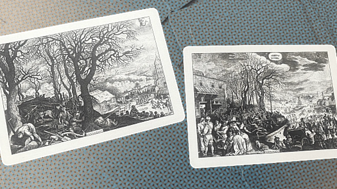 Cotta's Almanac #1 Reproduction Playing Cards USPCC - Image 12