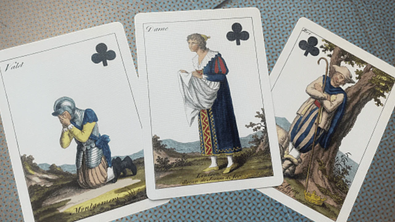 Cotta's Almanac #1 Reproduction Playing Cards USPCC - Image 9