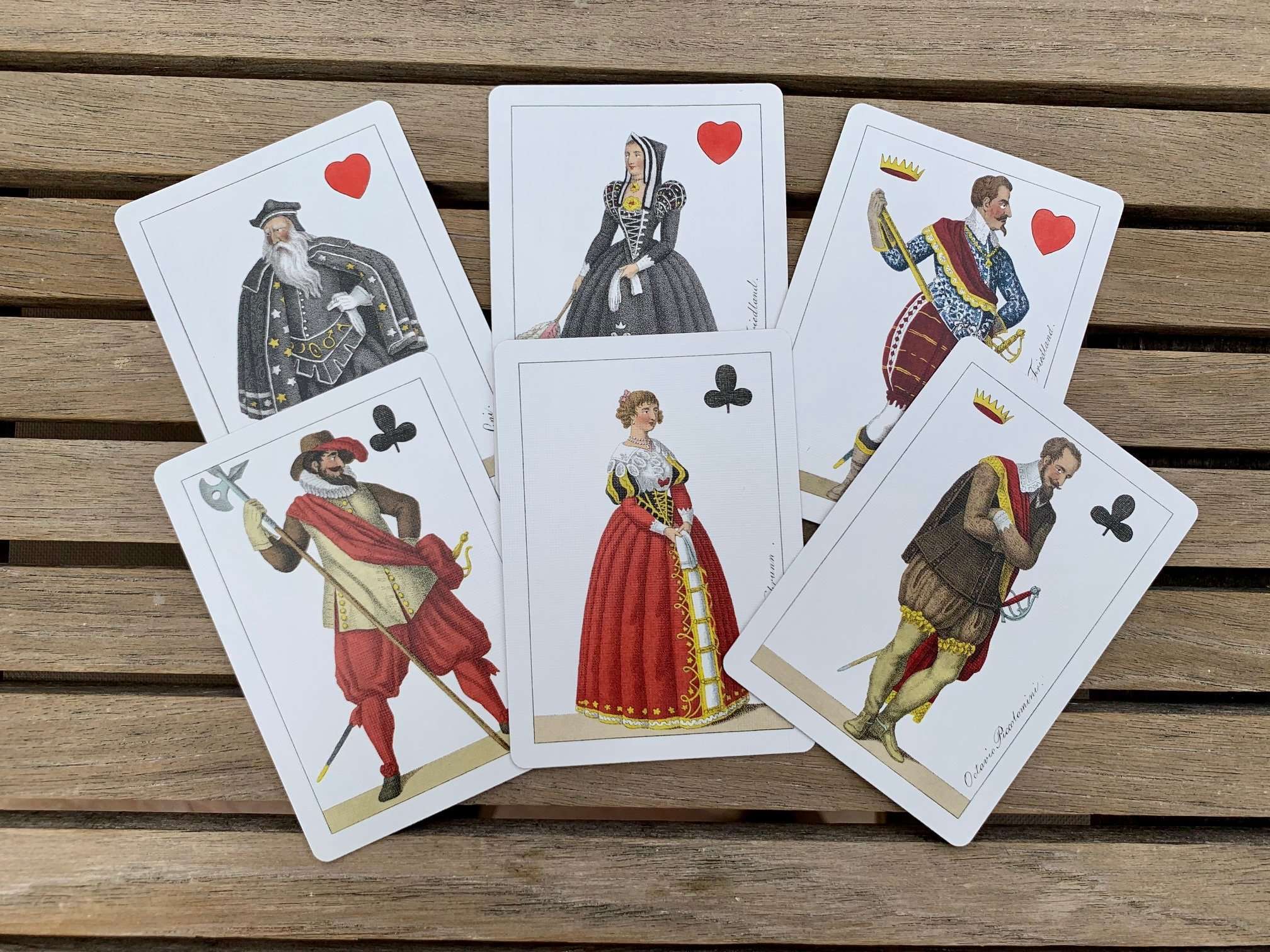 Cotta's Almanac #3 Gilded Playing Cards USPCC - Image 9
