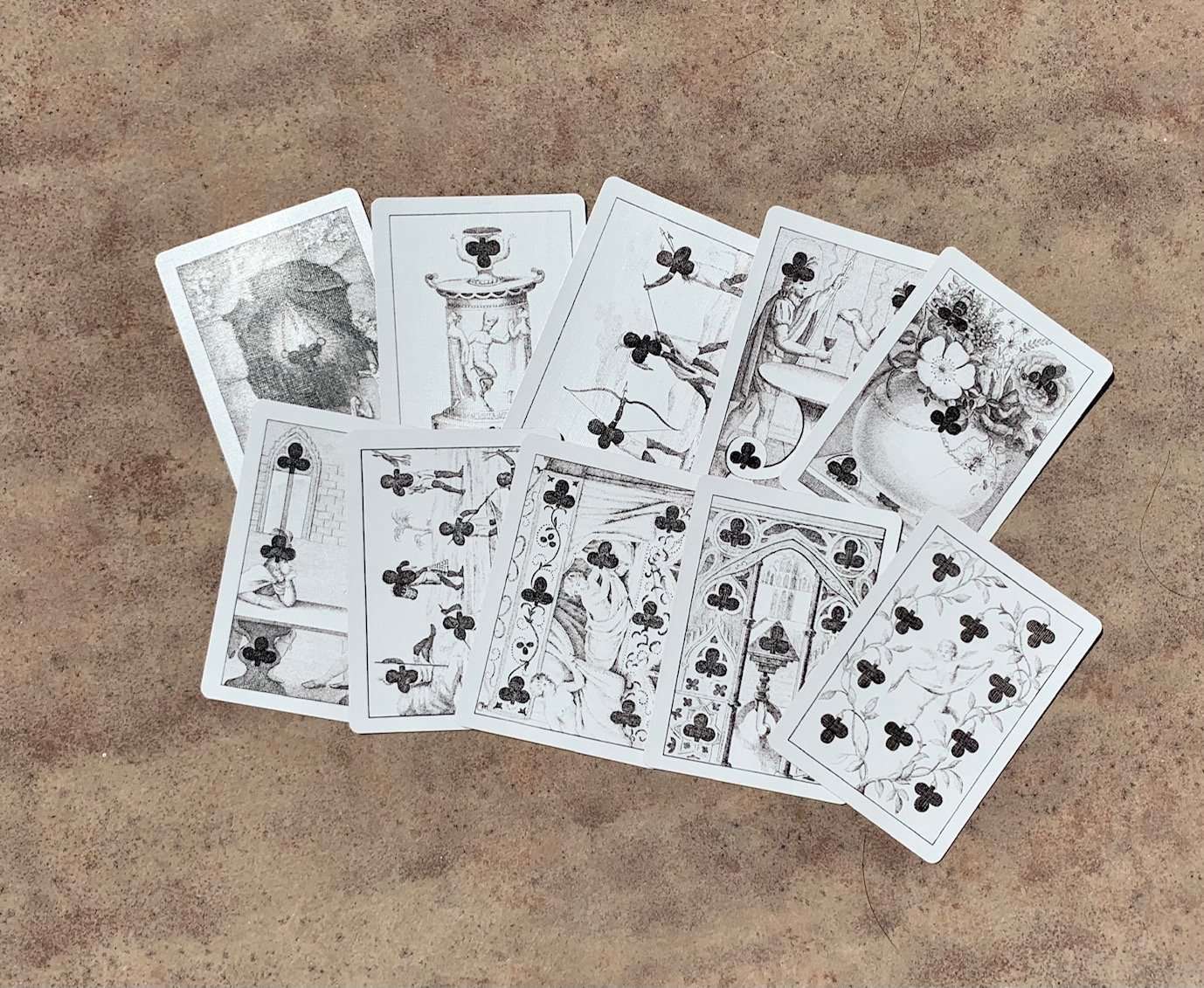 Cotta's Almanac #4 Gilded Playing Cards USPCC - Image 5