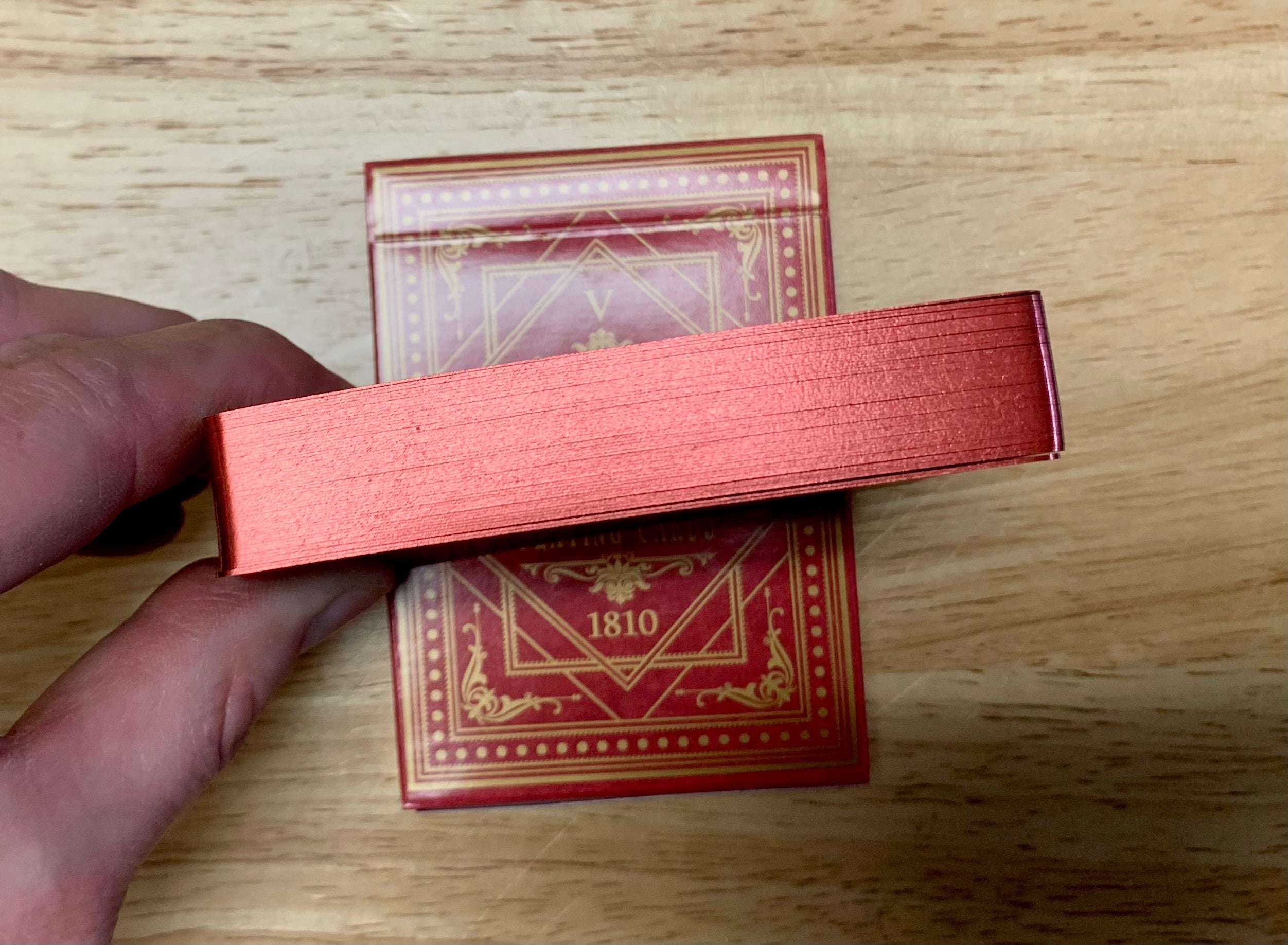 Cotta's Almanac #5 Gilded Playing Cards USPCC - Image 2