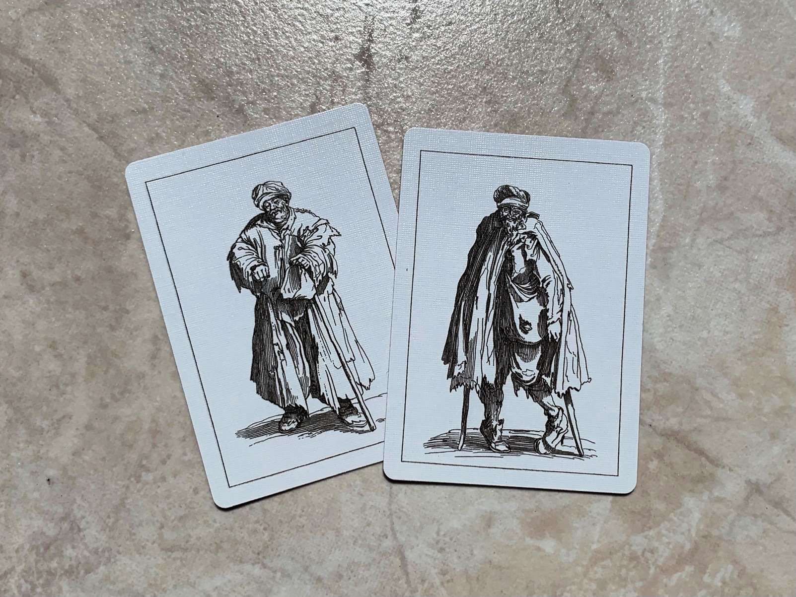 Cotta's Almanac #5 Gilded Playing Cards USPCC - Image 4