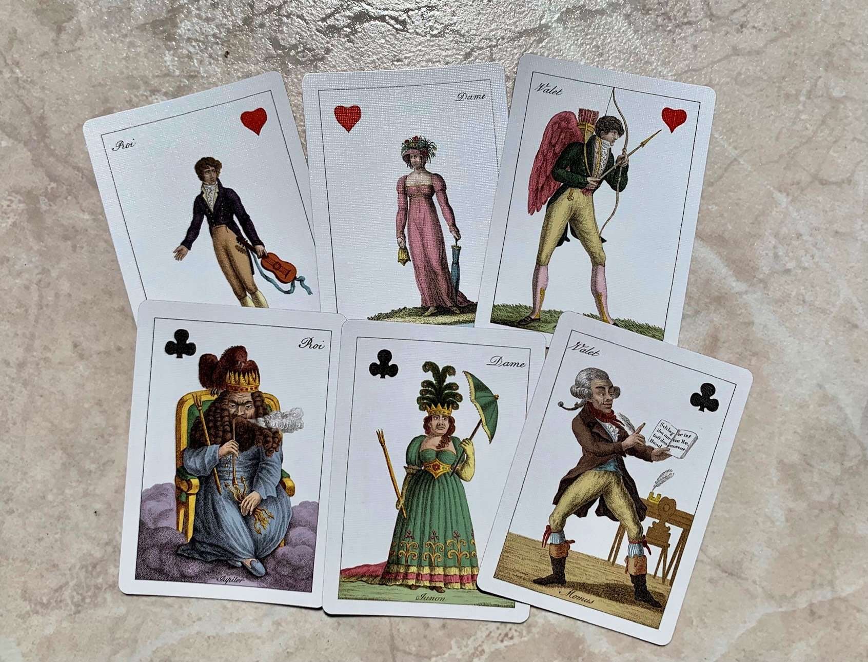 Cotta's Almanac #5 Reproduction Playing Cards USPCC - Image 7