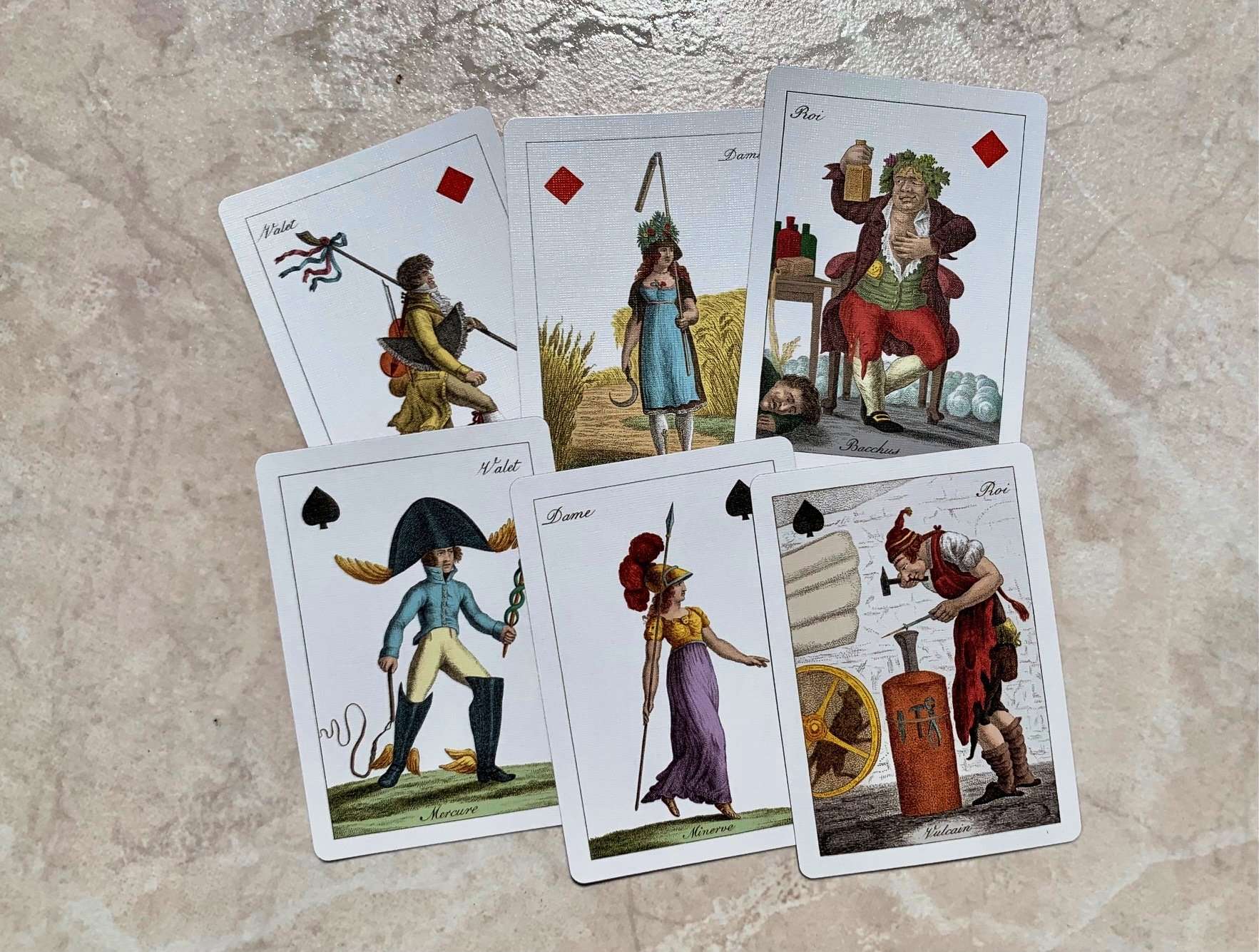 Cotta's Almanac #5 Reproduction Playing Cards USPCC - Image 8