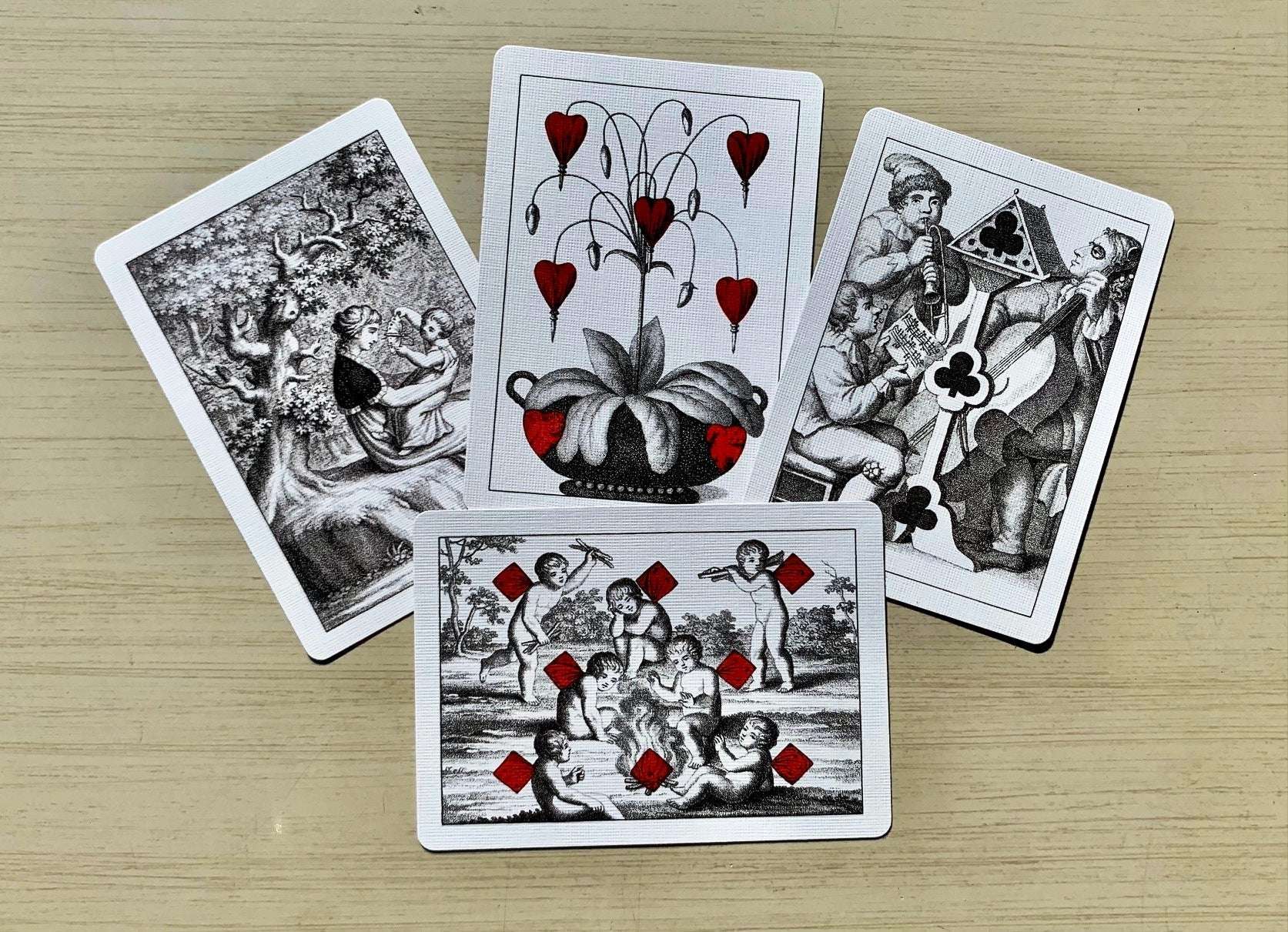 Cotta's Almanac #6 Gilded Playing Cards USPCC - Image 3