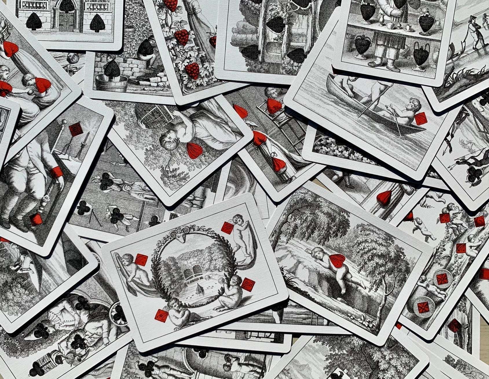 Cotta's Almanac #6 Gilded Playing Cards USPCC - Image 7