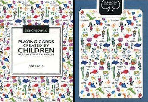 Created by Children Playing Cards Deck