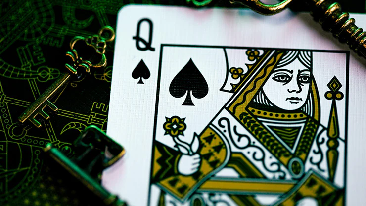 Crossed Keys v2 Marked Playing Cards USPCC - Image 2