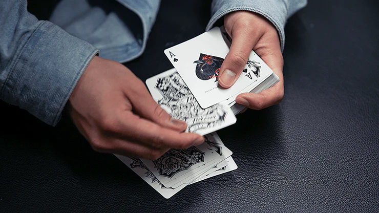 Crow Playing Cards (With Temporary Tattoos) - Image 4