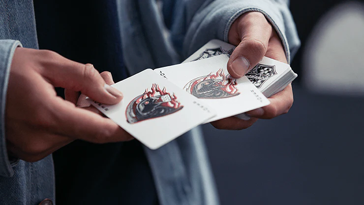 Crow Playing Cards (With Temporary Tattoos) - Image 5