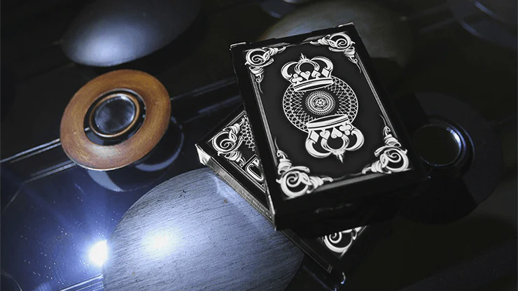Crown Deck Black Playing Cards USPCC - Image 6