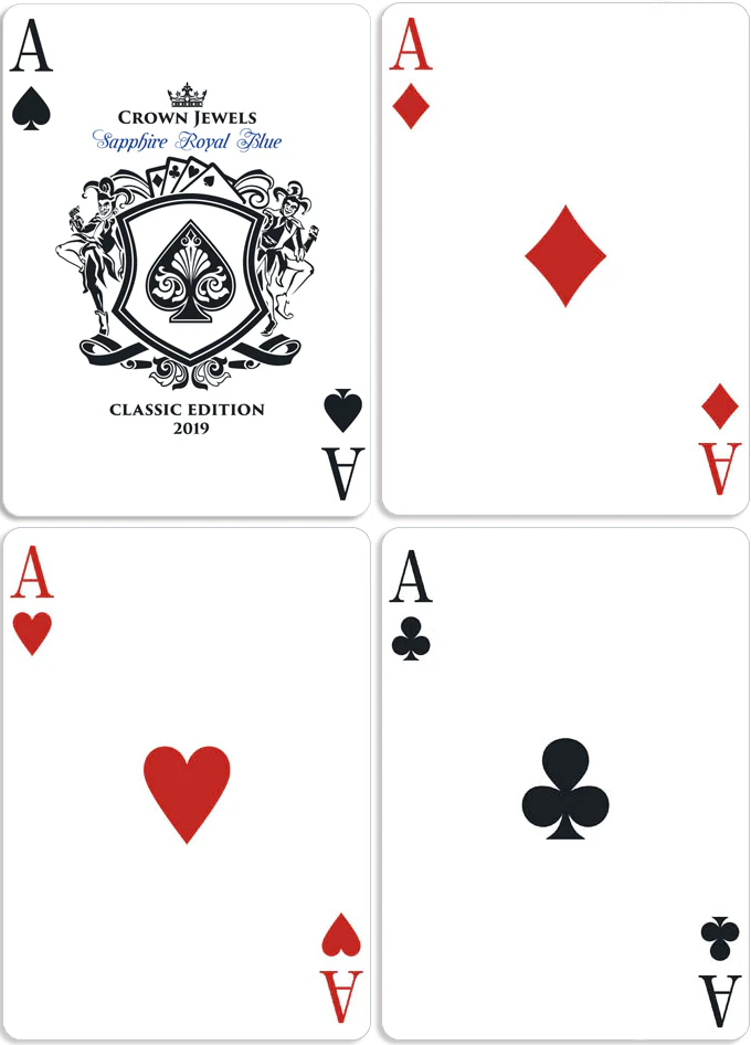 Crown Jewels Sapphire Classic Edition Playing Cards SPCC - Image 7